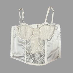 Sincerely Jules white corset top